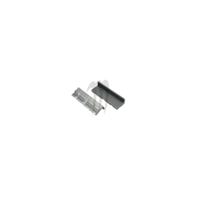 LISLE . Aluminium jaws (to protect the parts taken in the vise)