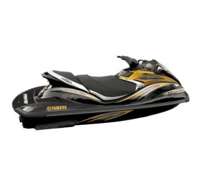 HYDRO TURF Housse de selle FX 140 (02 03) FX 160 (05 08) noir blanc