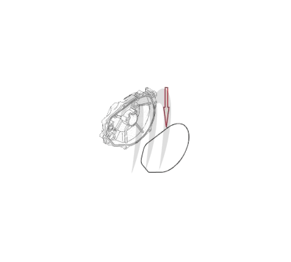 Joint O ring couvercle de volant Kawasaki