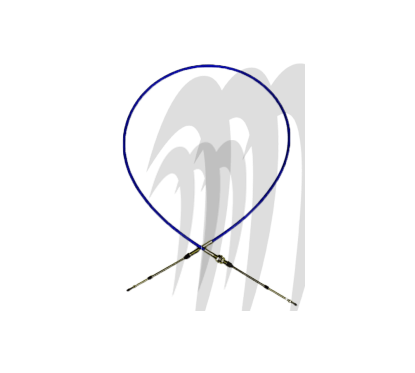 Câble de direction Kawasaki 300 SX 440 SX 440 JS 550 SX 550 JS