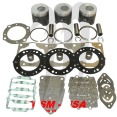 Kit pistons platinum Kawasaki ULTRA 130 DI STX DI (Cote +0 25mm)