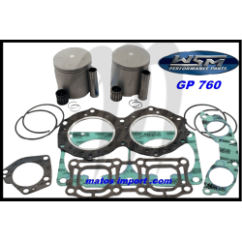 WSM USA Kit Plunger Platinum Yamaha 760cc 64X ( cote +1mm )