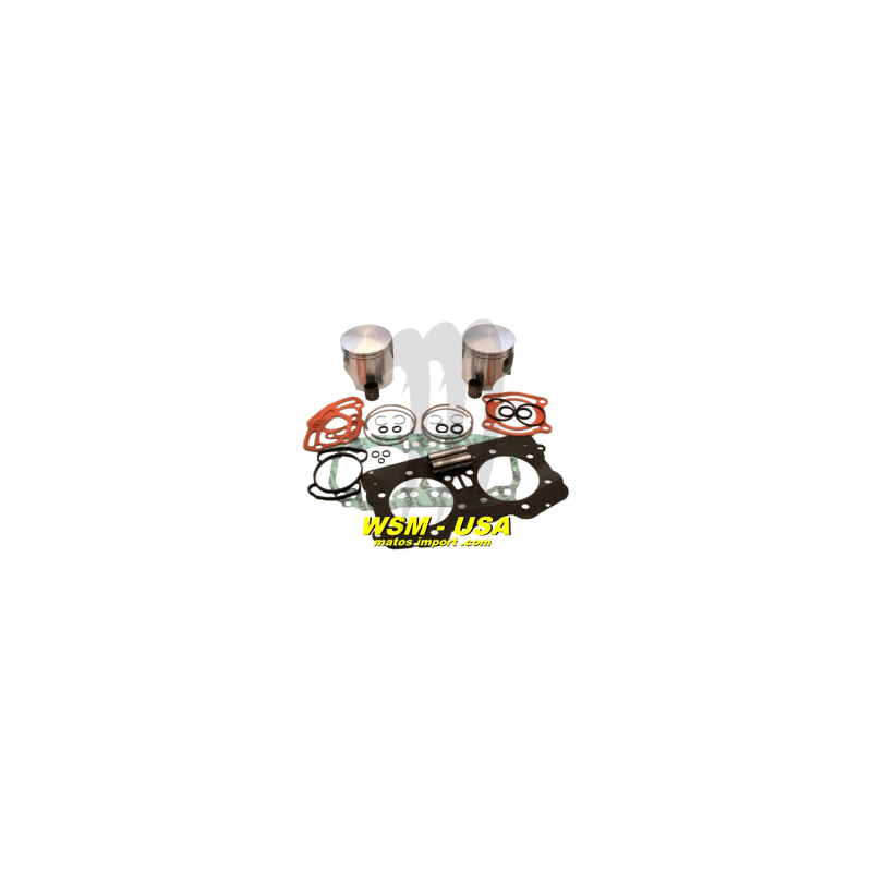 Kit pistons platinum Seadoo GTX / GSX / XP /RX (Standard 87.91mm)