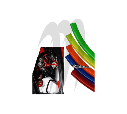 Durite primer essence 1/8 renforcée transparente ( ORANGE ) 50cm