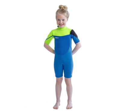 Boston Shorty 2MM Lime/Blue