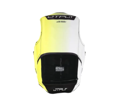 GILET UNISEXE JETPILOT RX VAULT PROTECH JAUNE ET BLANC