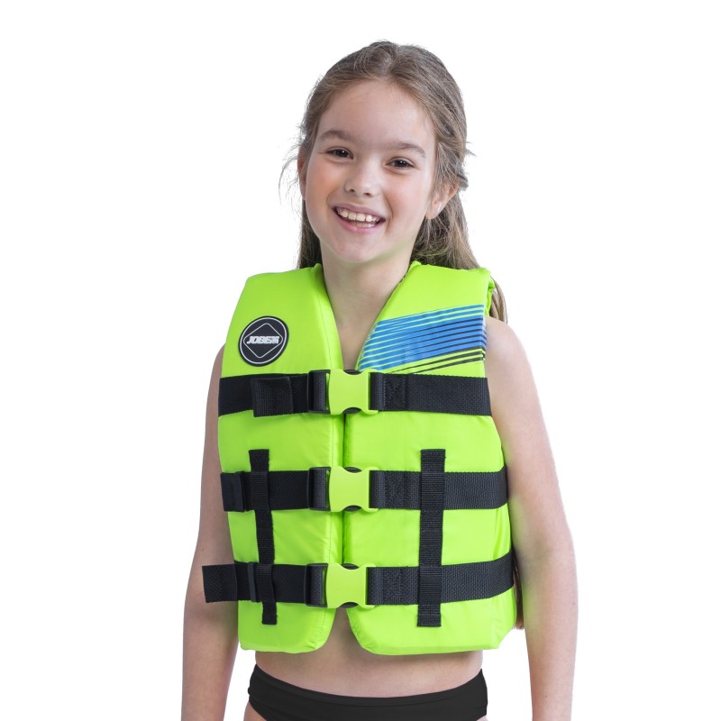 Nylon Vest Youth Lime Green Nylon Vest Youth Lime Green