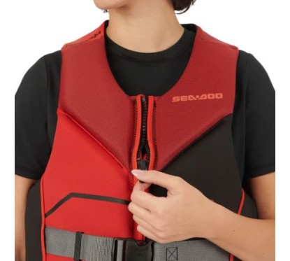 GILET DE SAUVETAGE UNISEXE SEA-DOO FREEDOM ROUGE