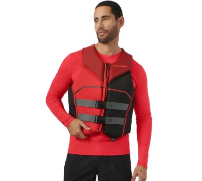 GILET DE SAUVETAGE UNISEXE SEA-DOO FREEDOM ROUGE