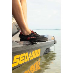 JETPILOT HYBRID HYDRO SHOE NOIR/ROUGE