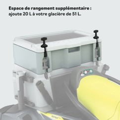 Extension pour Glacière LinQ - Double Loquet (51 L)
