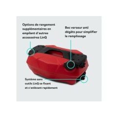 Bidon d'essence empilable LinQ (14.5 L)