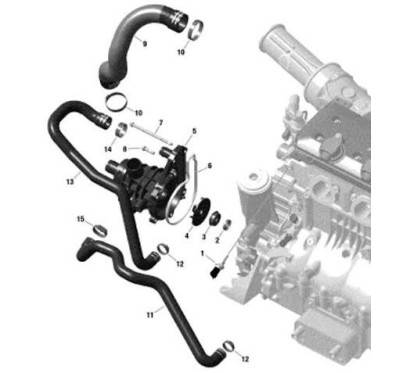 Formed Hose BRP Sea-Doo 420922834